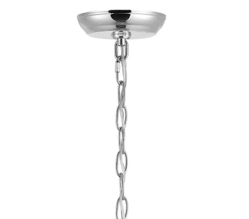 Iris 10" Iron Classic Modern Lantern LED Pendant - JONATHAN Y